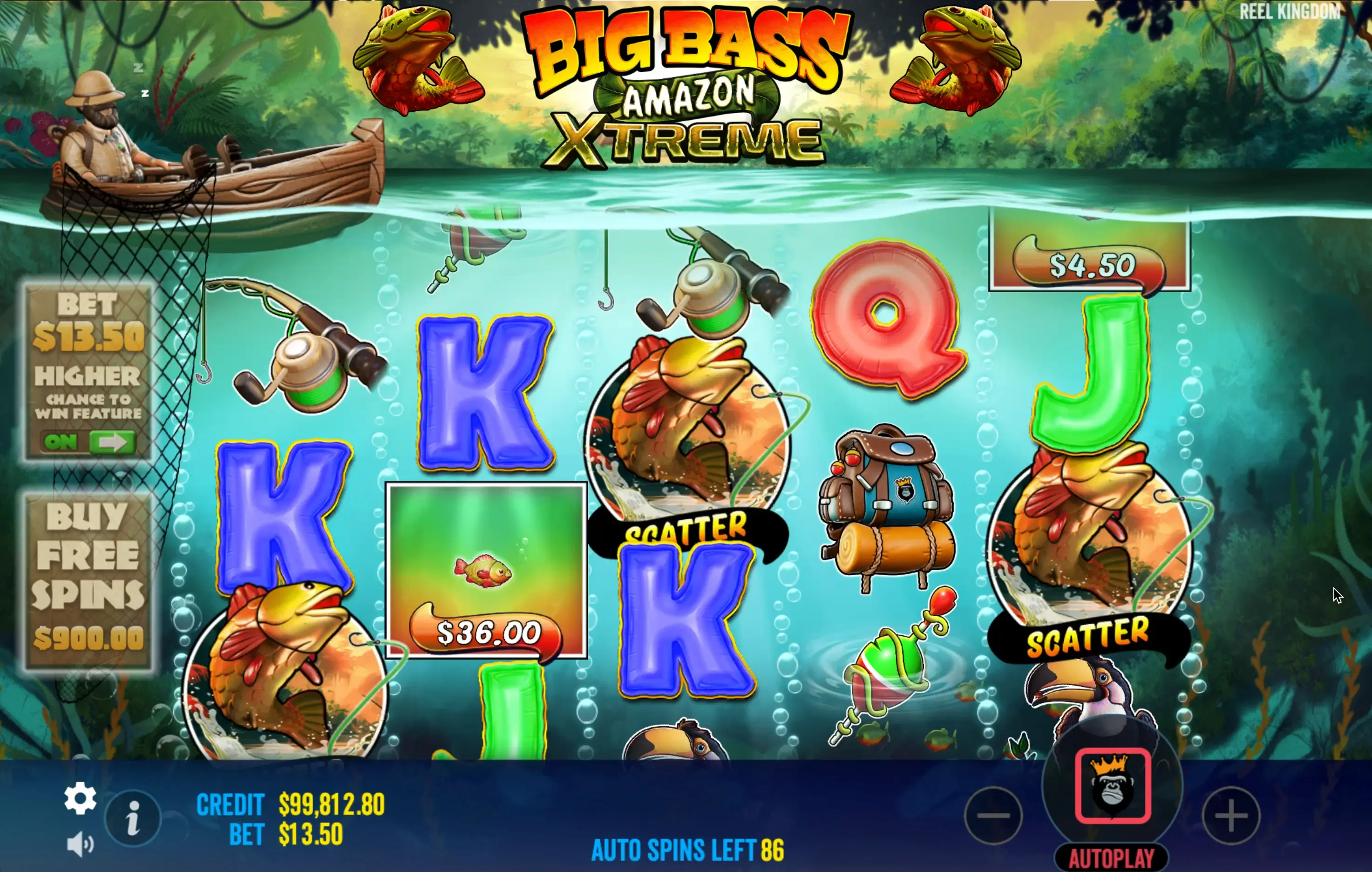 Slot Big Bass Amazon Xtreme Tactics