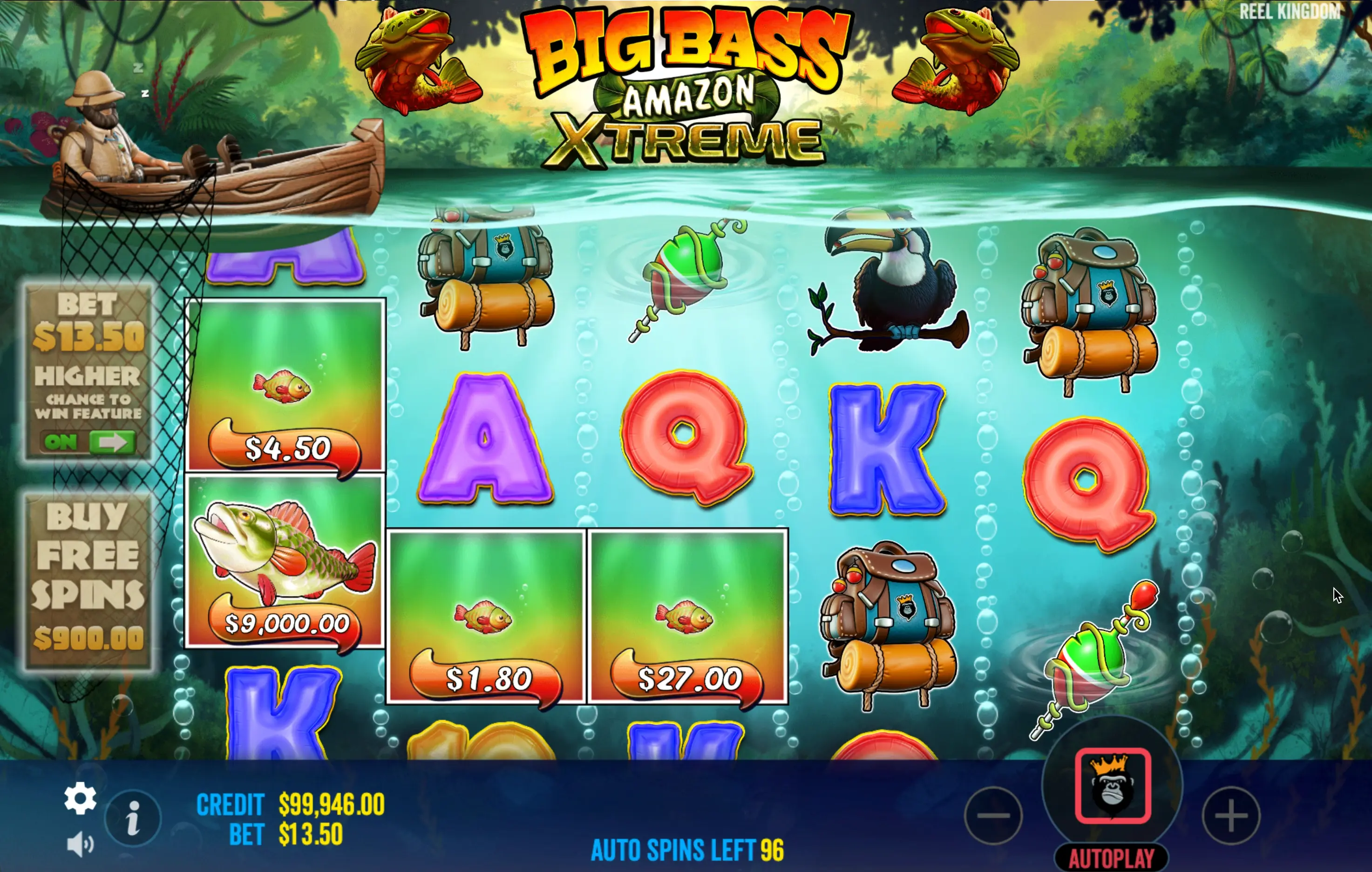 Big Bass Amazon Xtreme game
