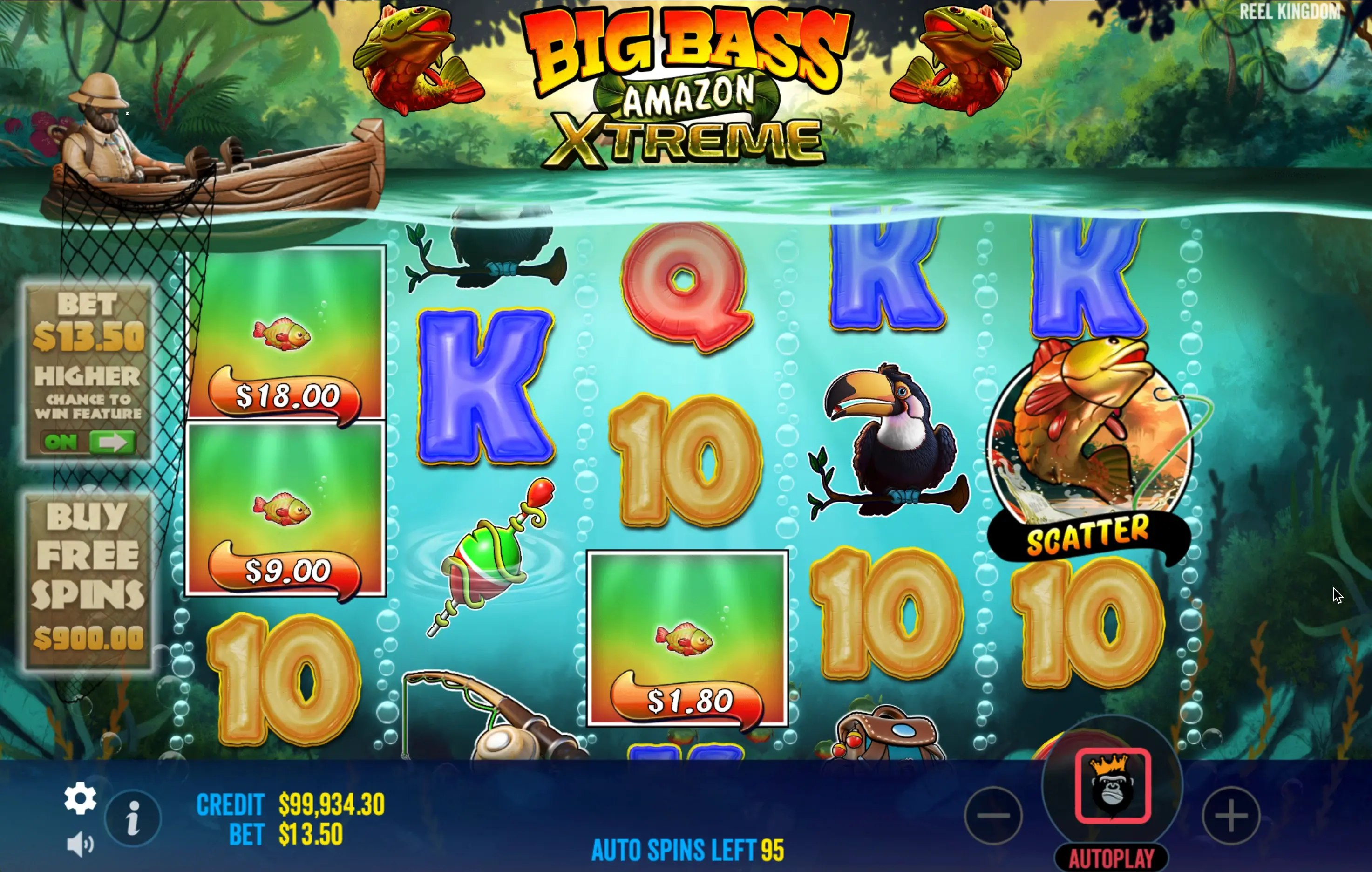 Big Bass Amazon Xtreme game for money download