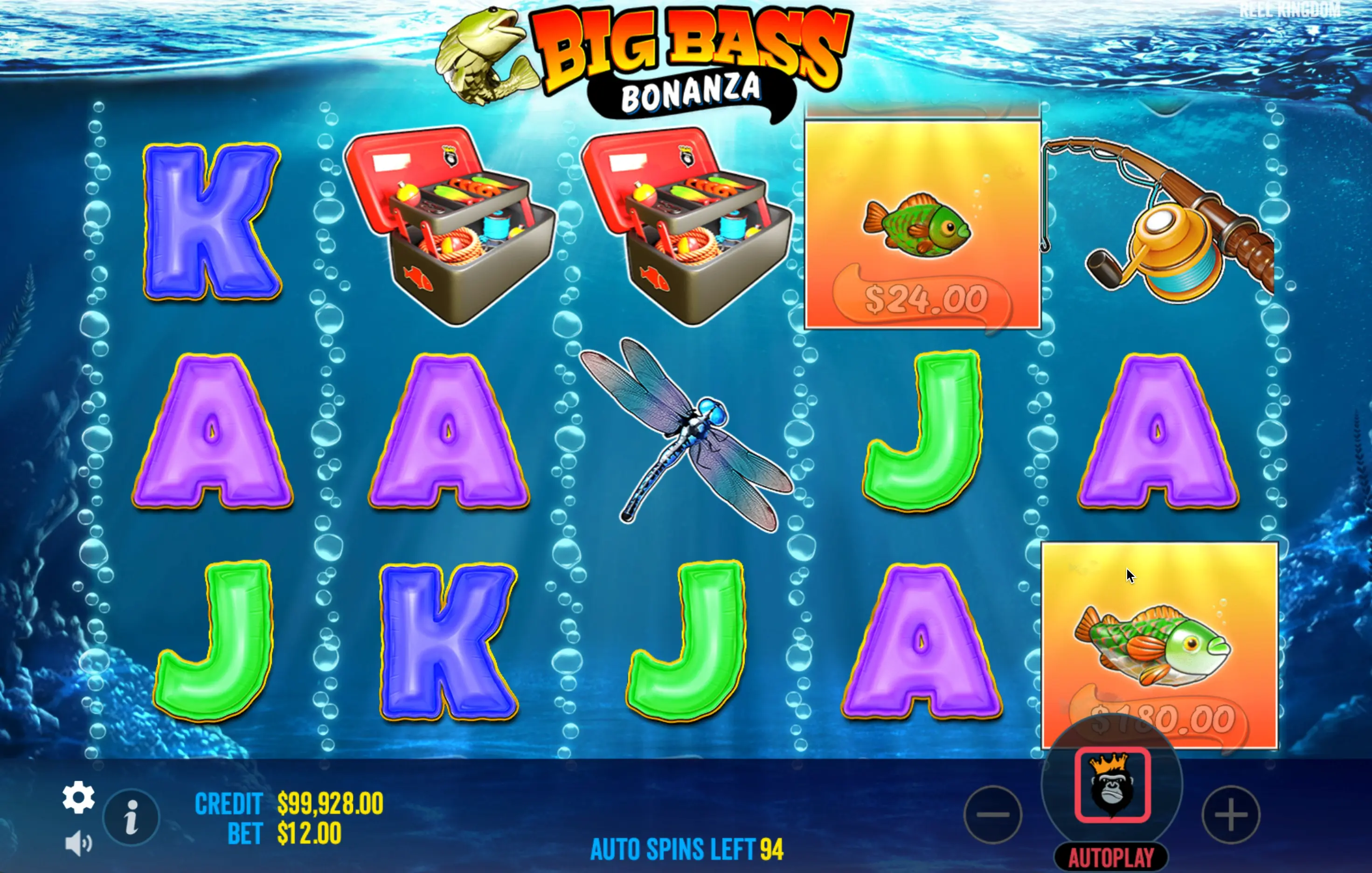 Play Big Bass Bonanza bonuses
