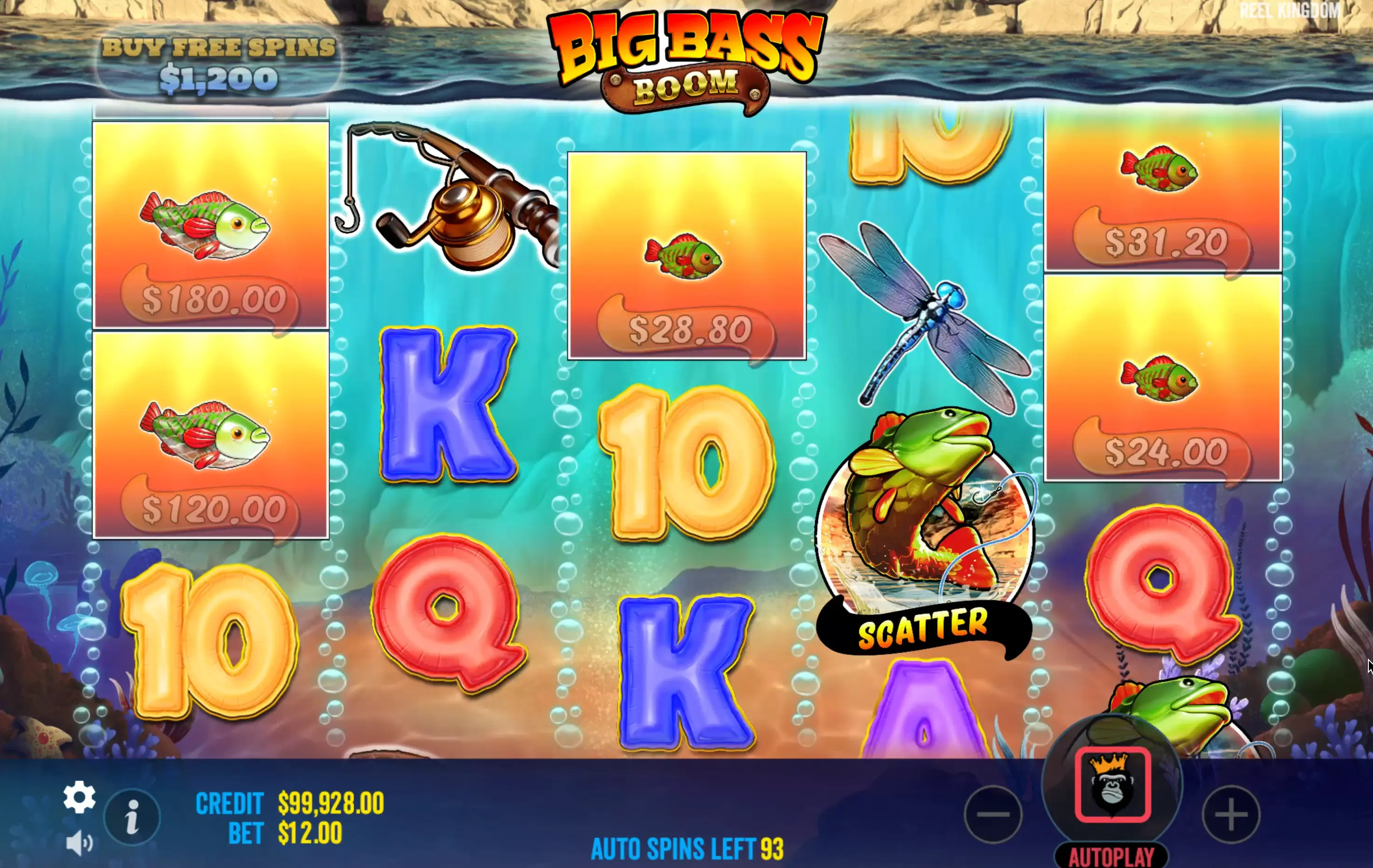 Play Big Bass BOOM bonuses