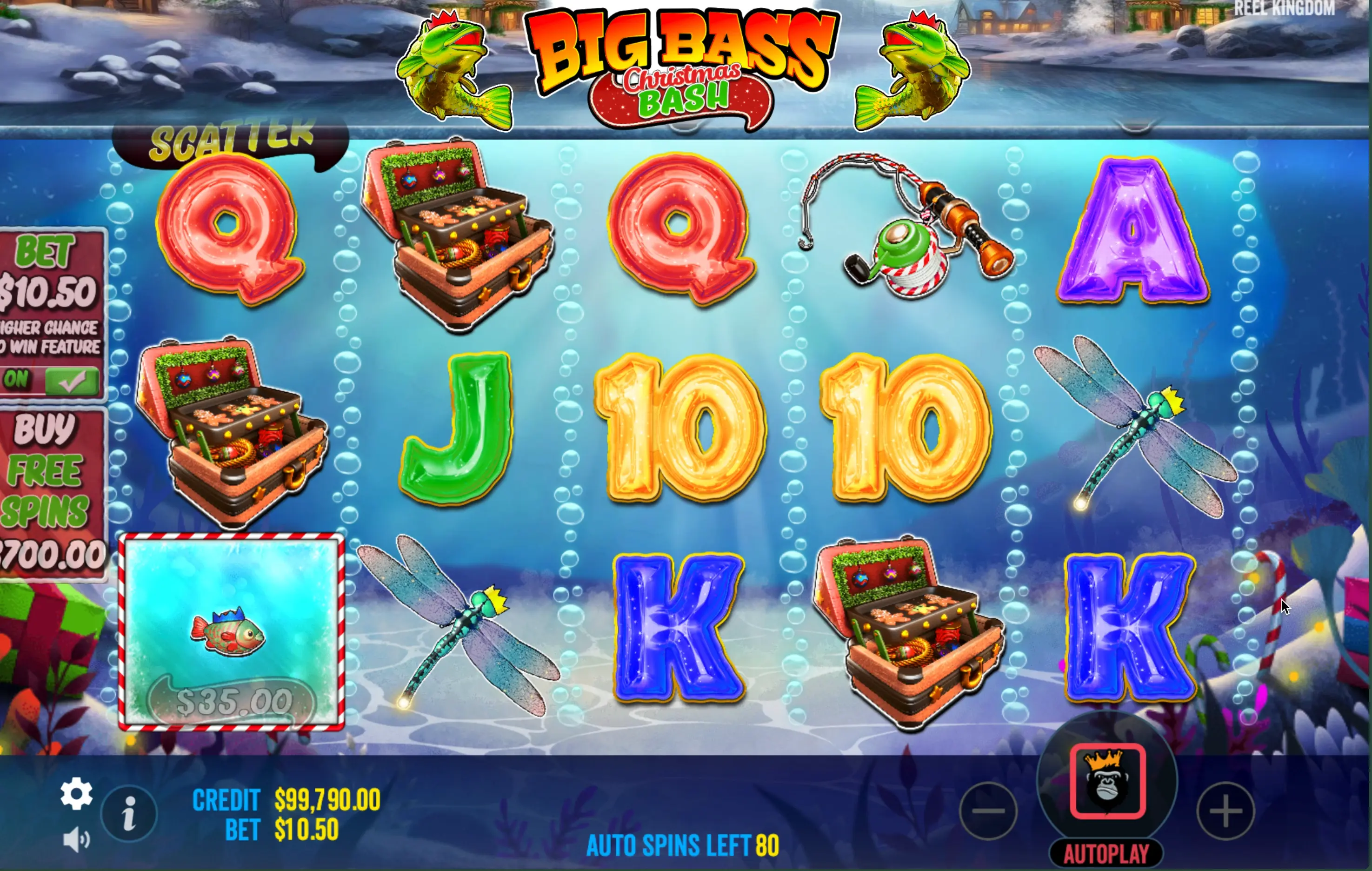 Big Bass Christmas Bash How to win