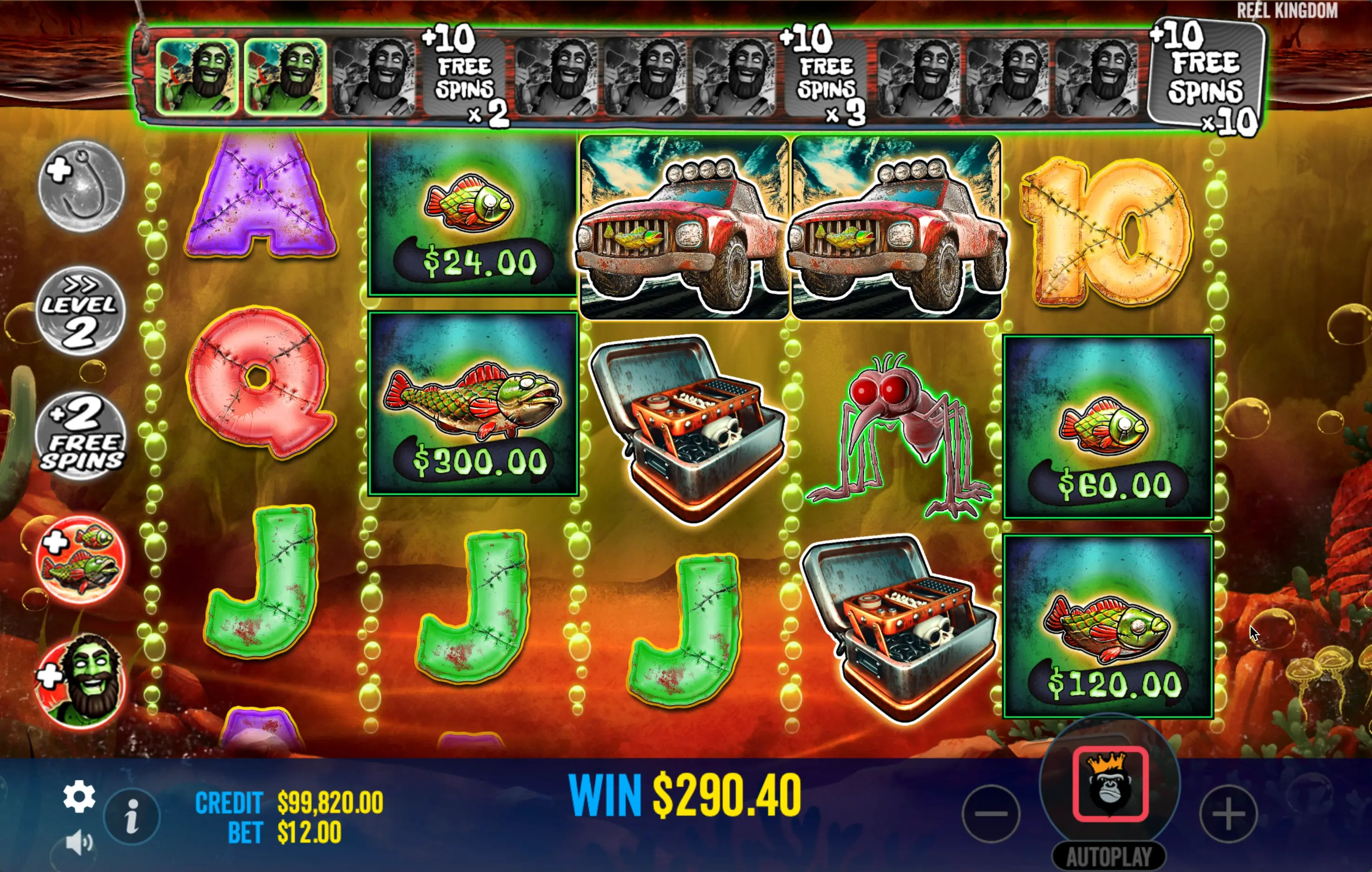 Big Bass Halloween 2 slot bets