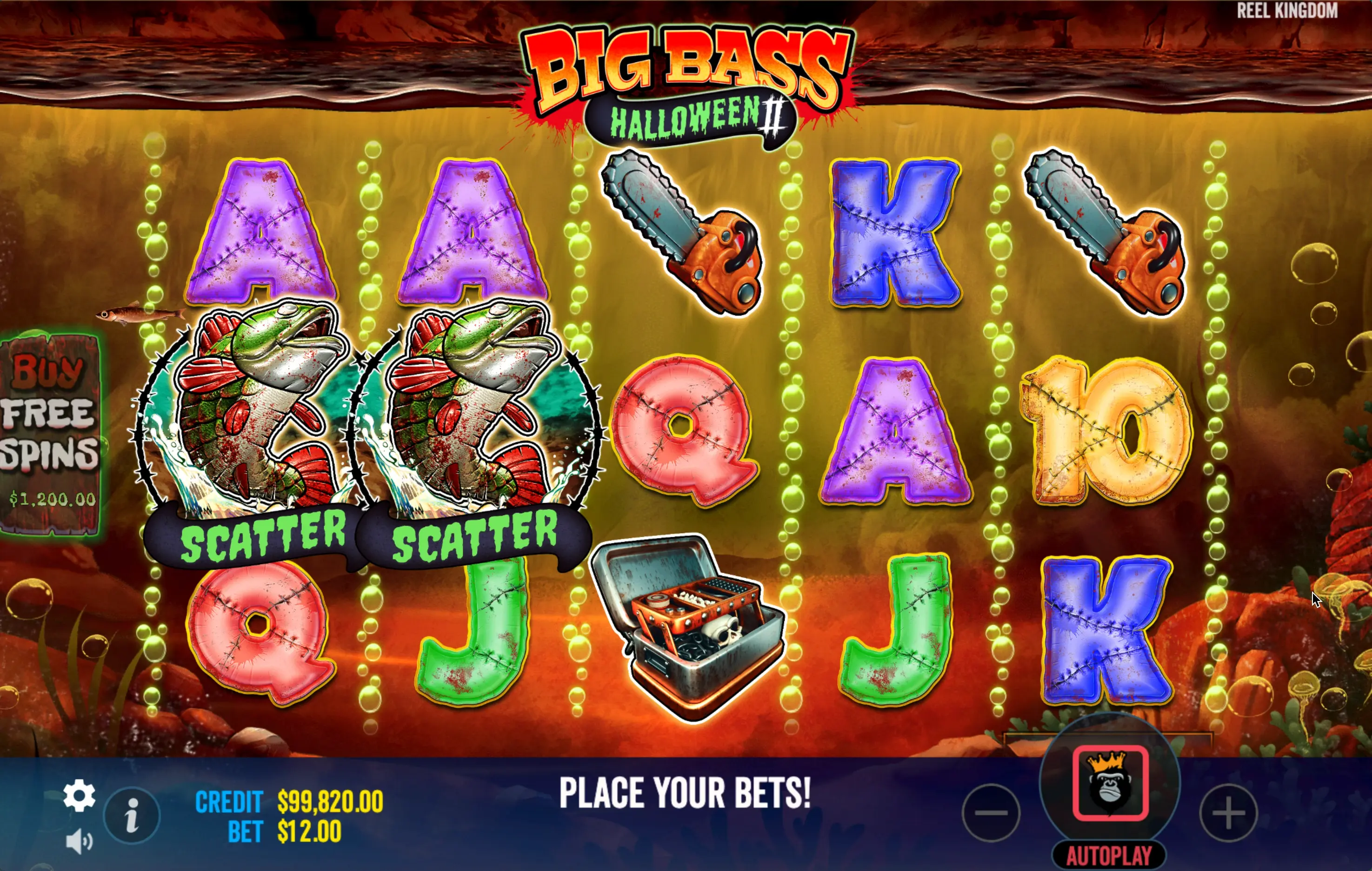 Big Bass Halloween 2 game site