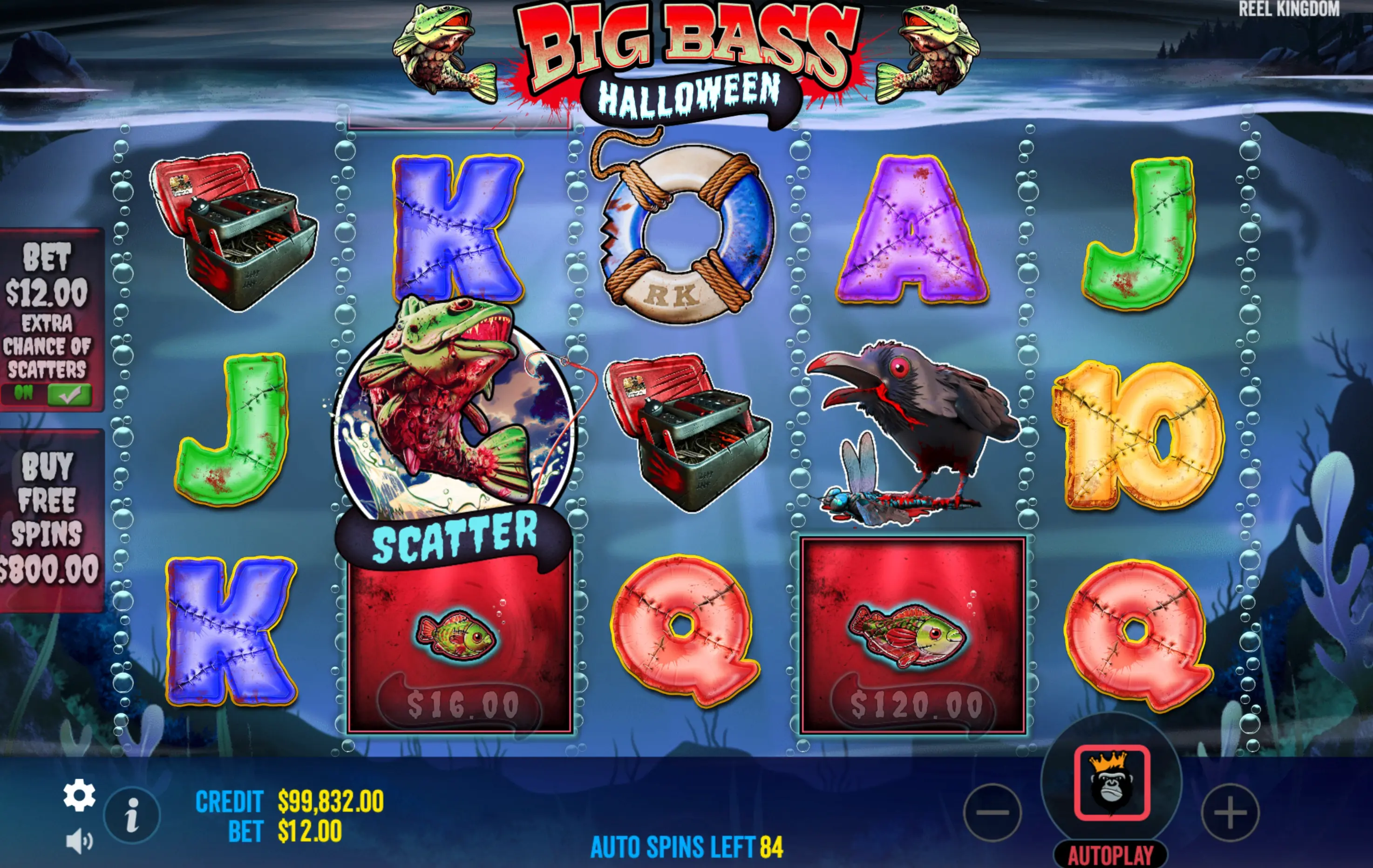 Game for money Big Bass Halloween