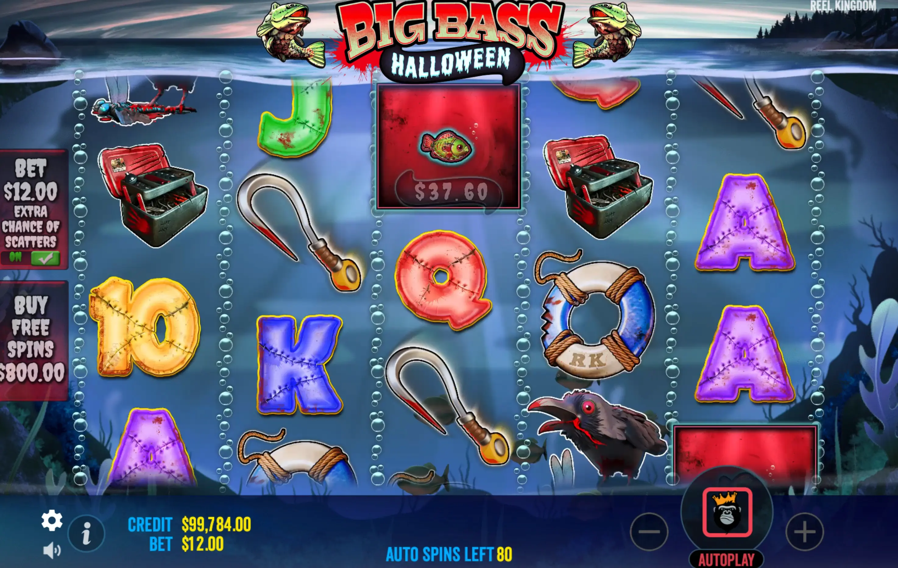 Big Bass Halloween slot bets