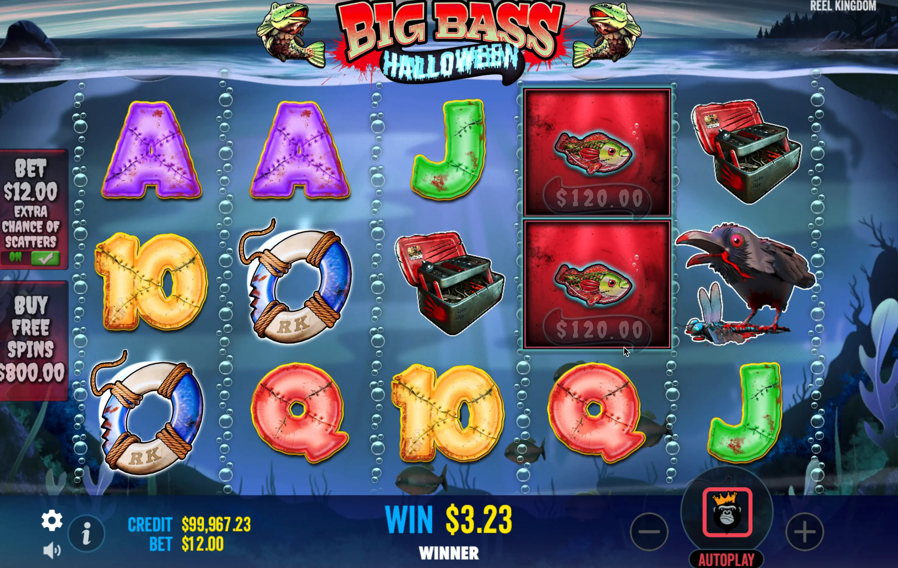 Big Bass Halloween slot for money