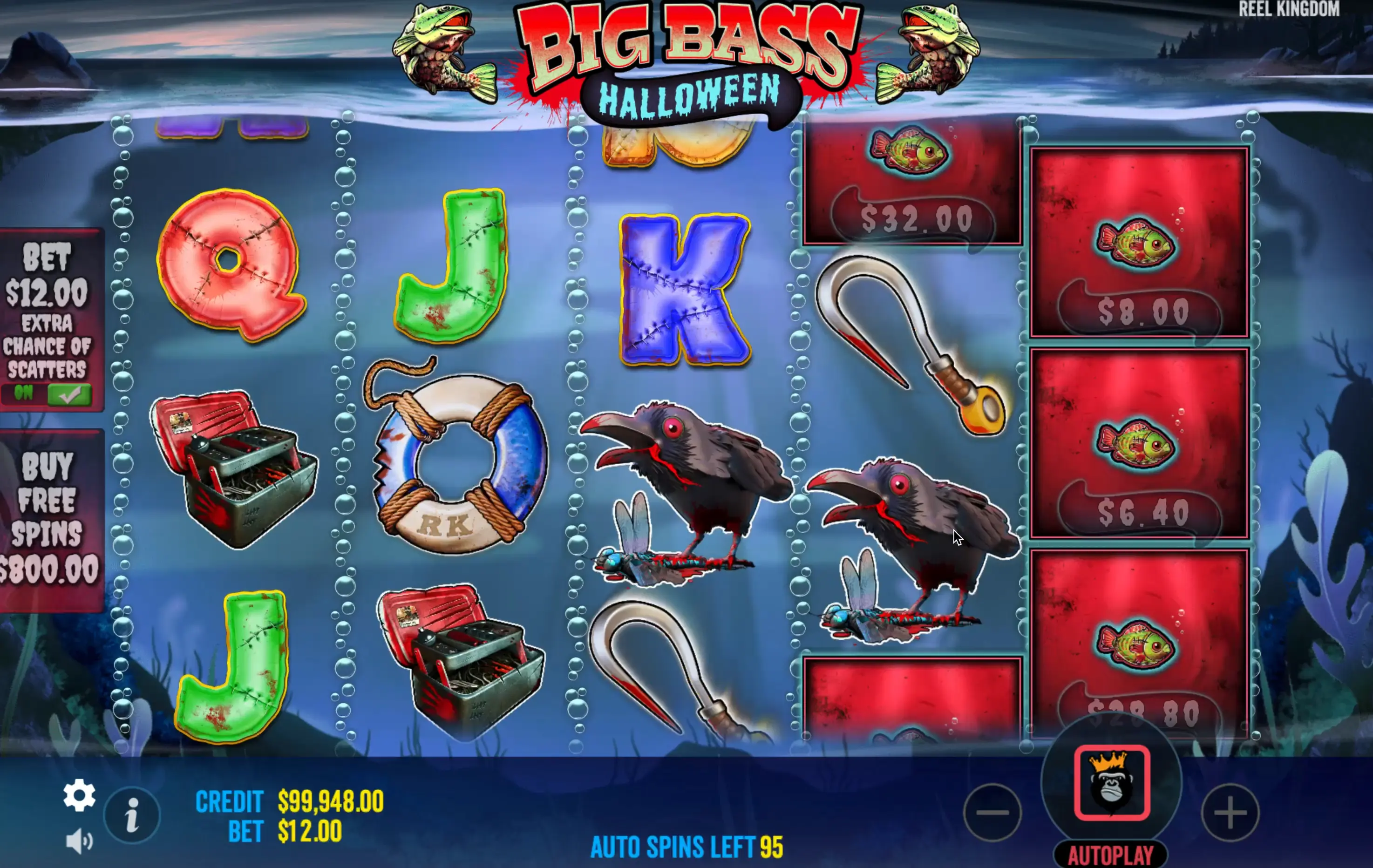 Big Bass Halloween game