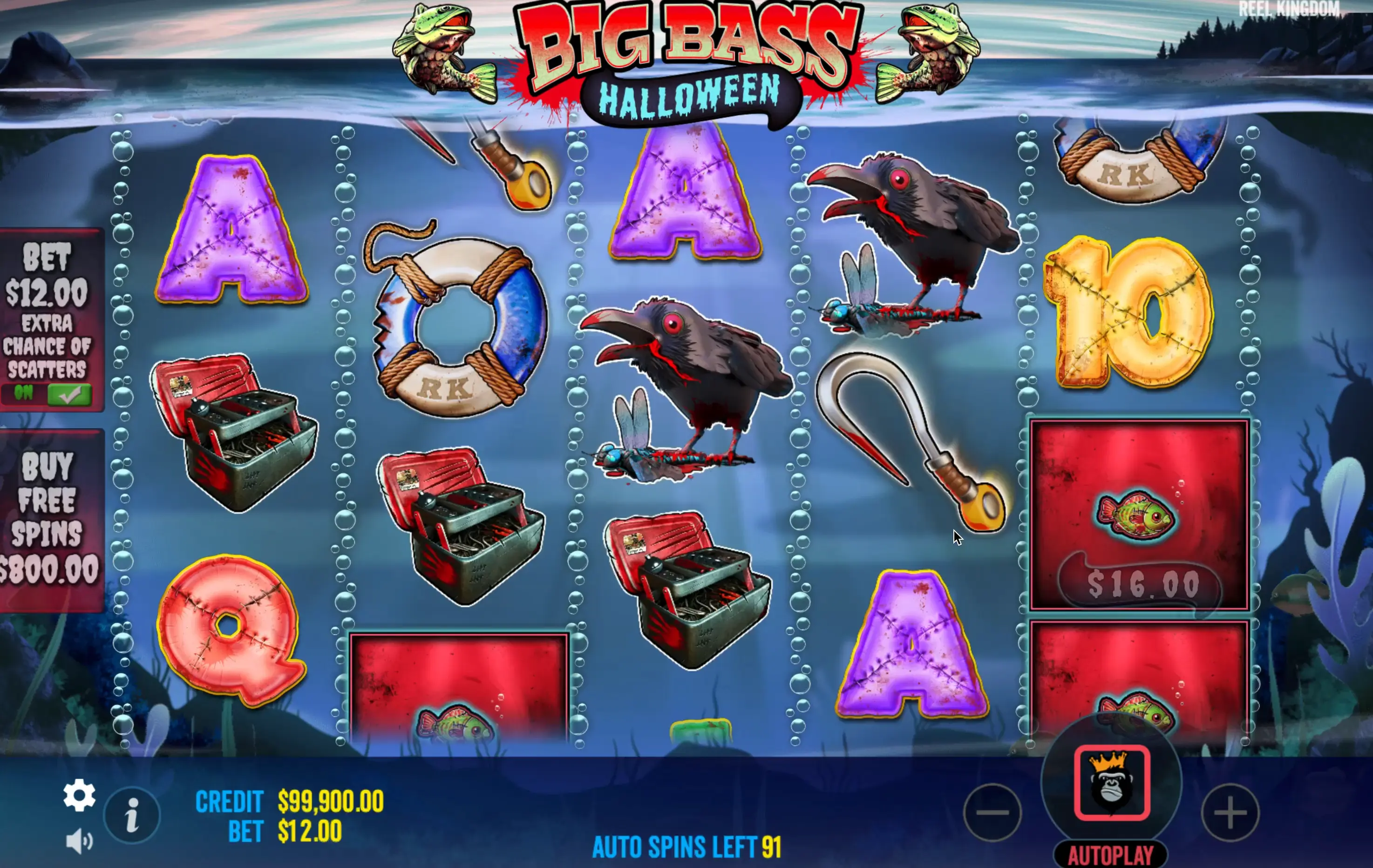 Big Bass Halloween game site