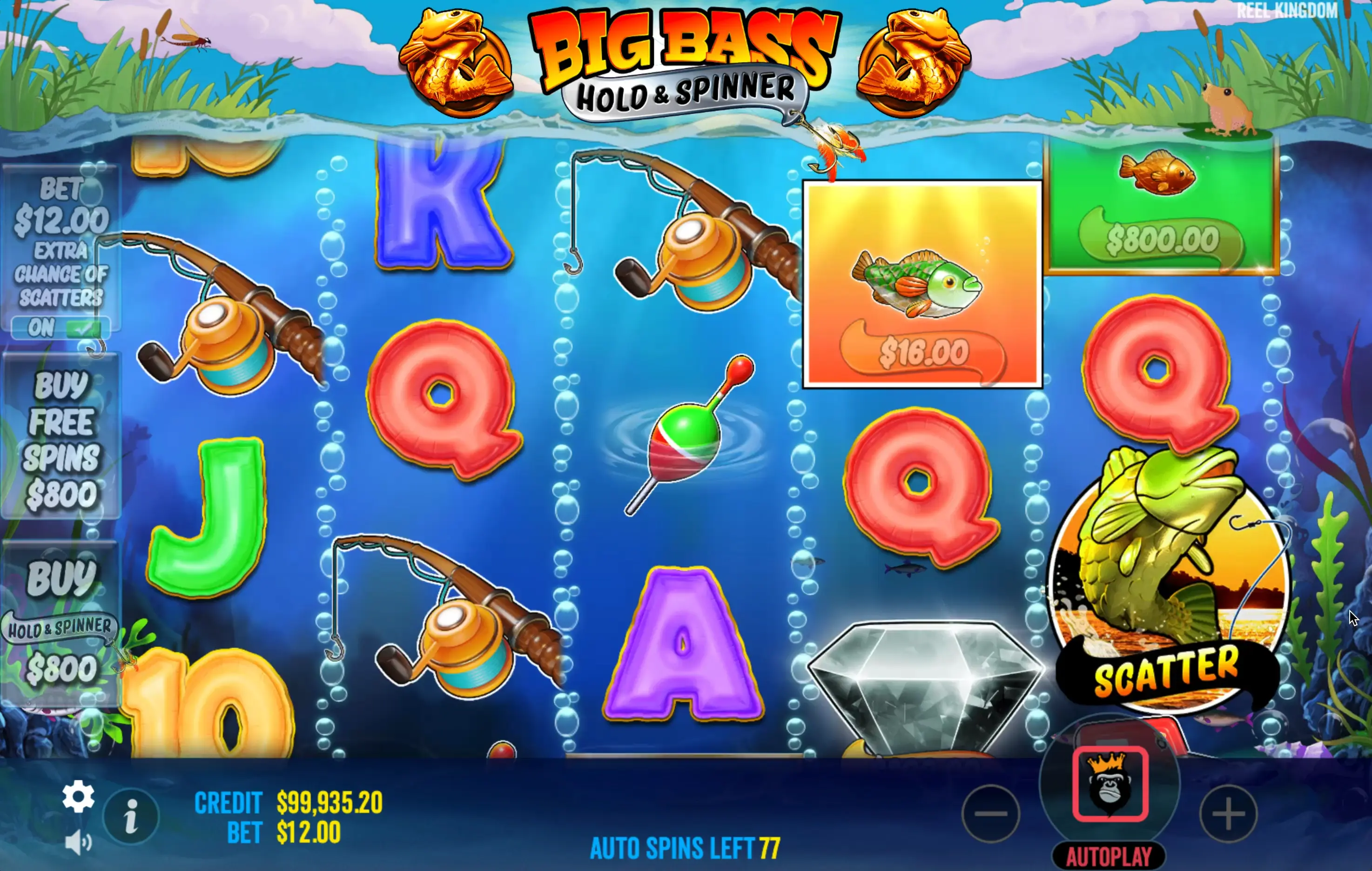 Big Bass Hold Spinner registration