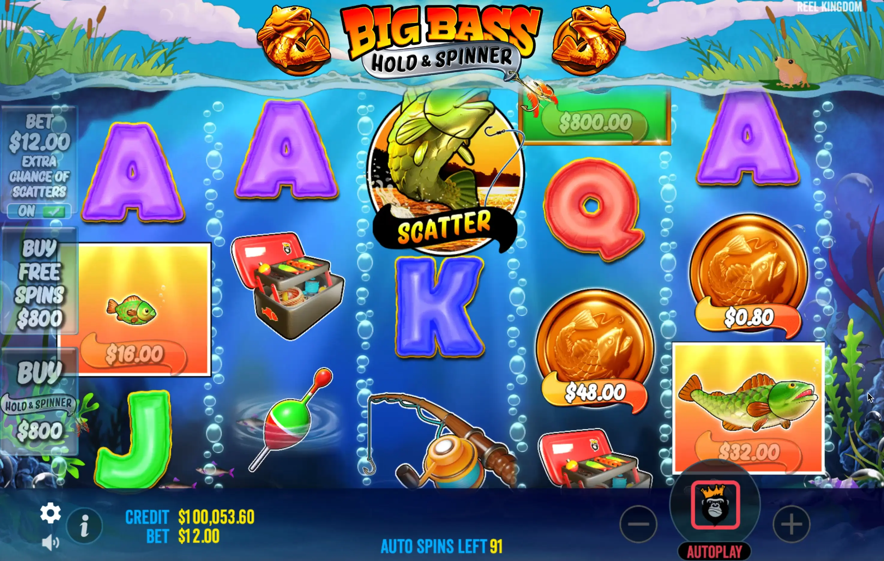 Big Bass Hold Spinner slot registration