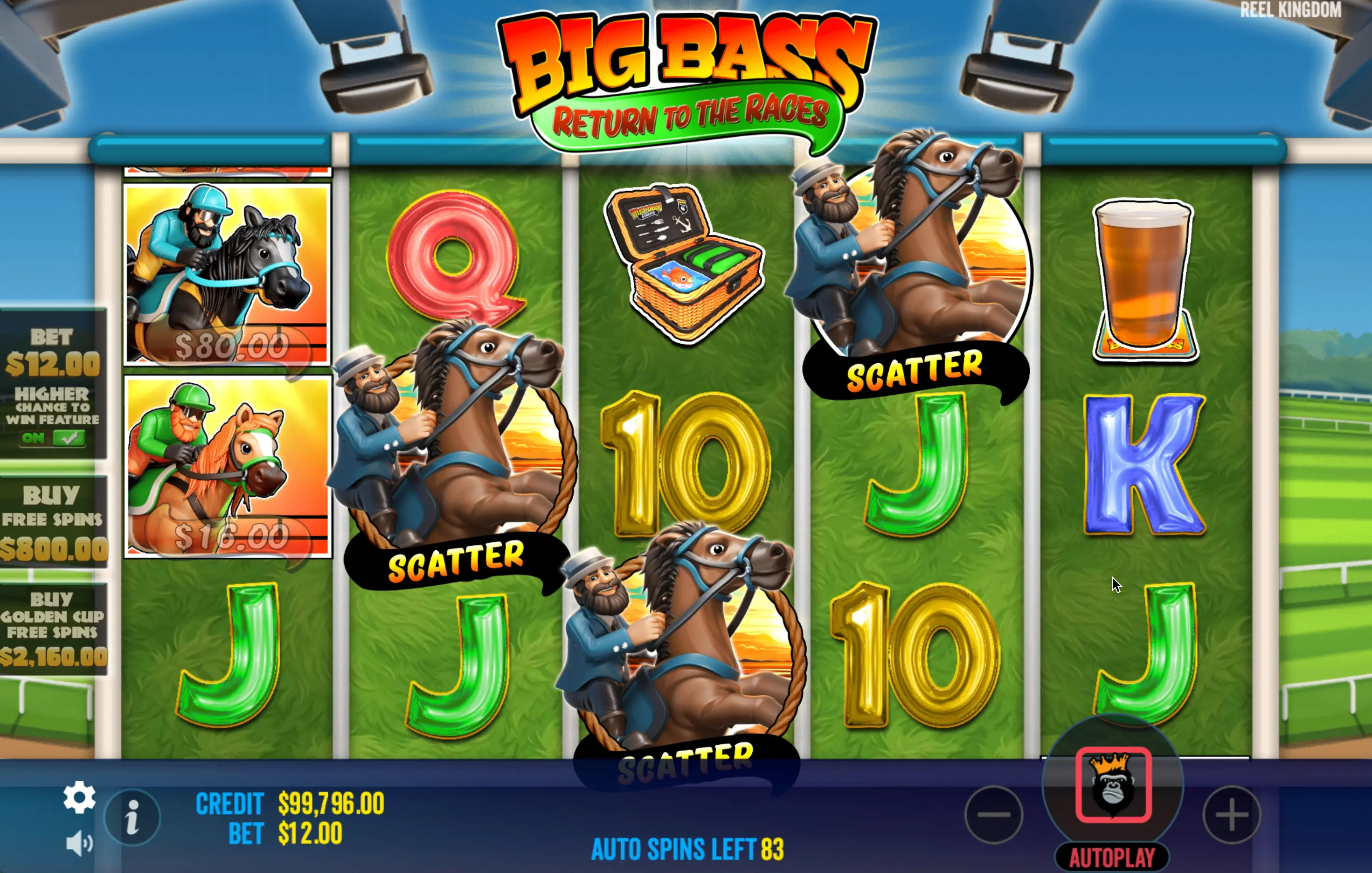 Game for money Big Bass Return to the Races