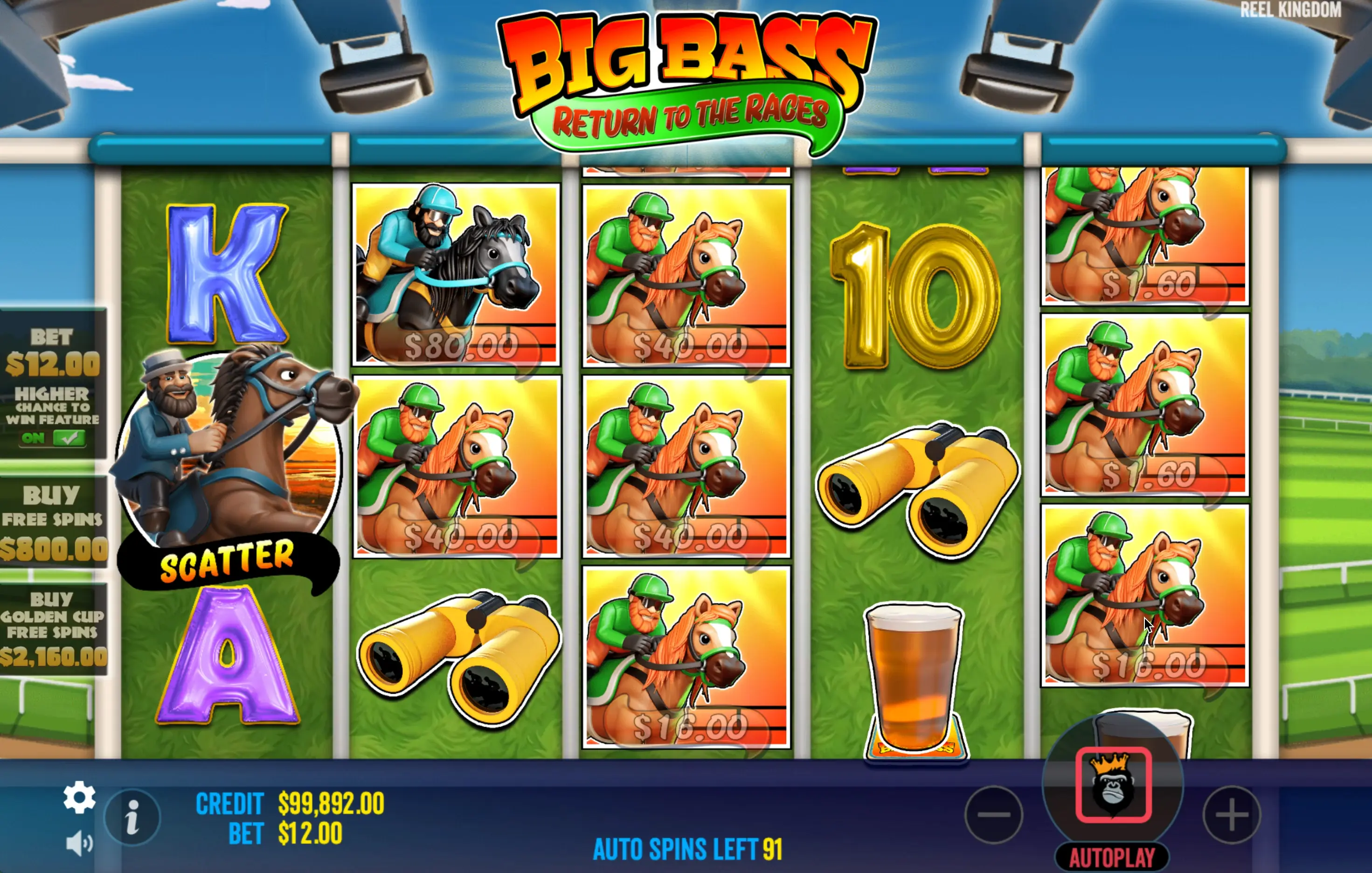 Play Big Bass Return to the Races for free