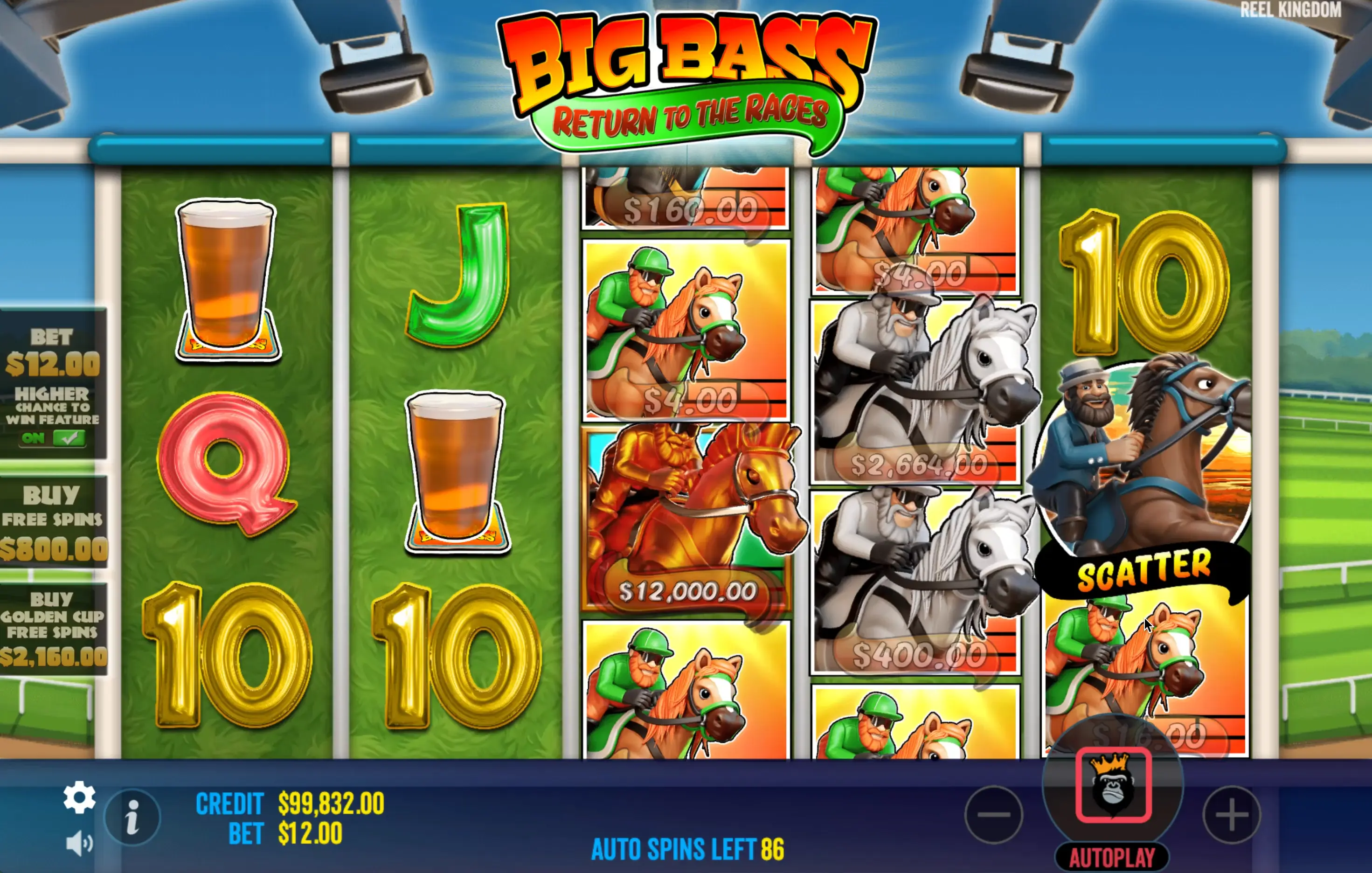 Big Bass Return to the Races slot registration