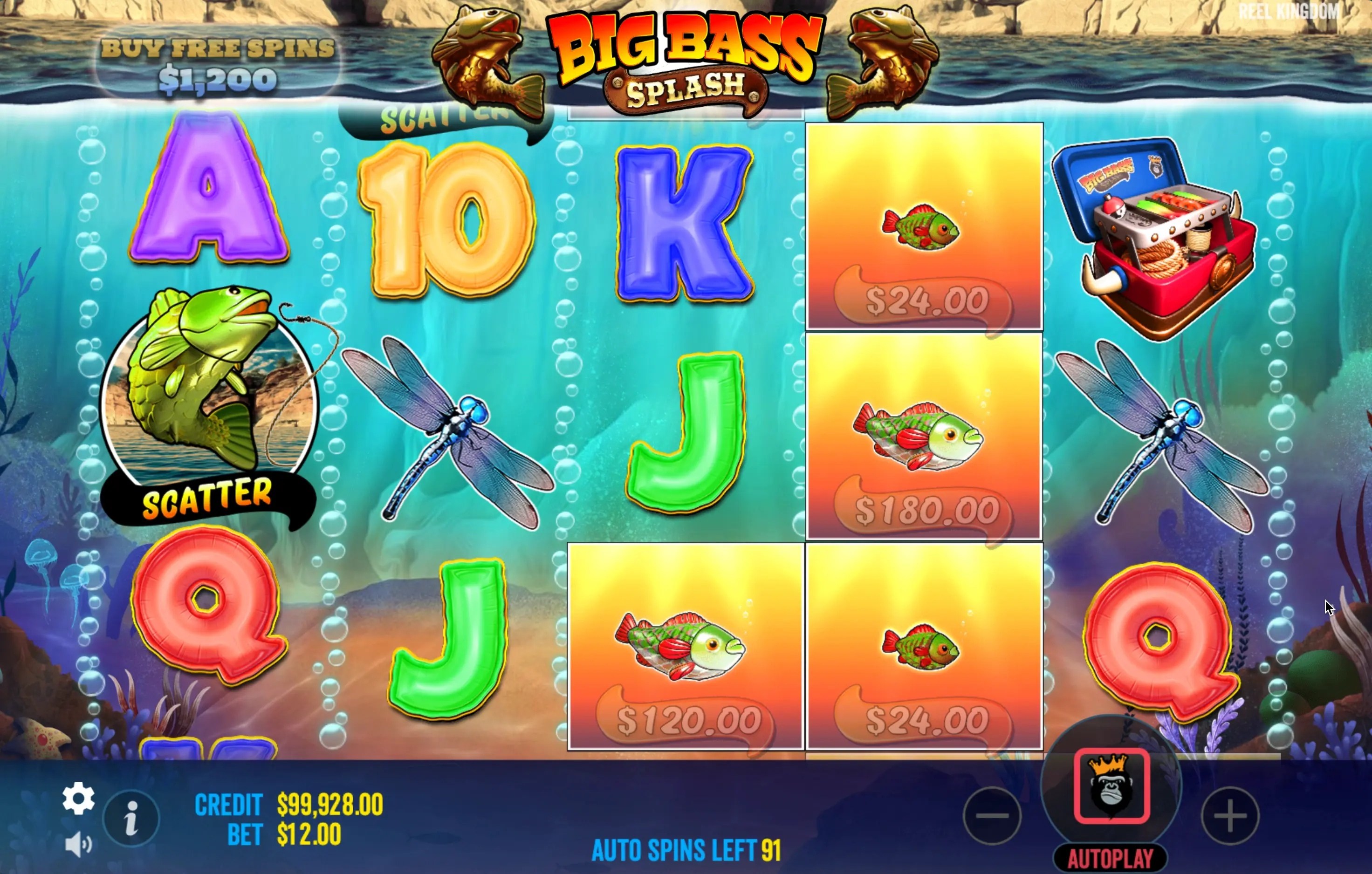 Big Bass Splash game site