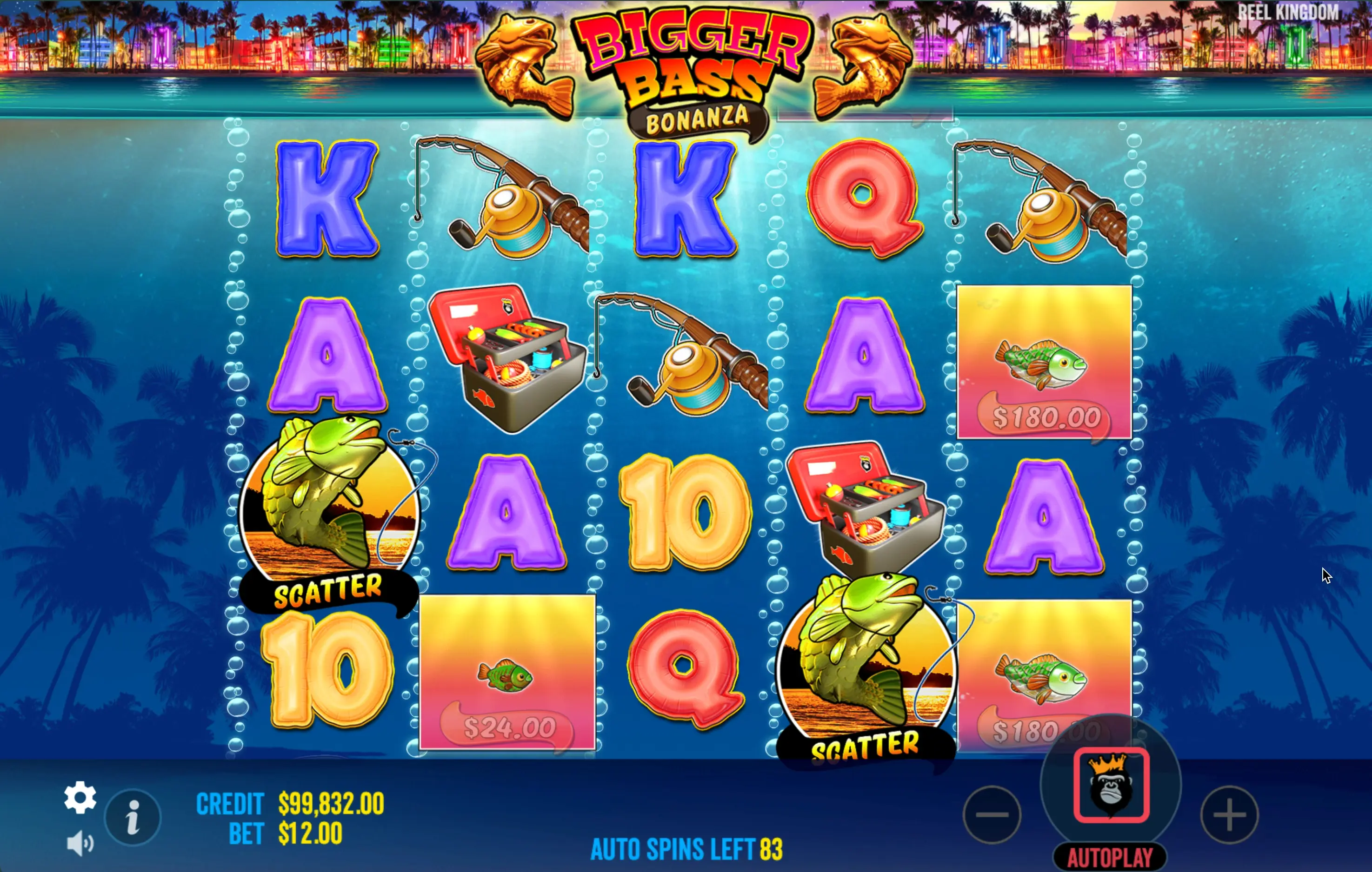 Bigger Bass Bonanza slot bets