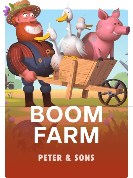 Poster Slot Boom Farm
