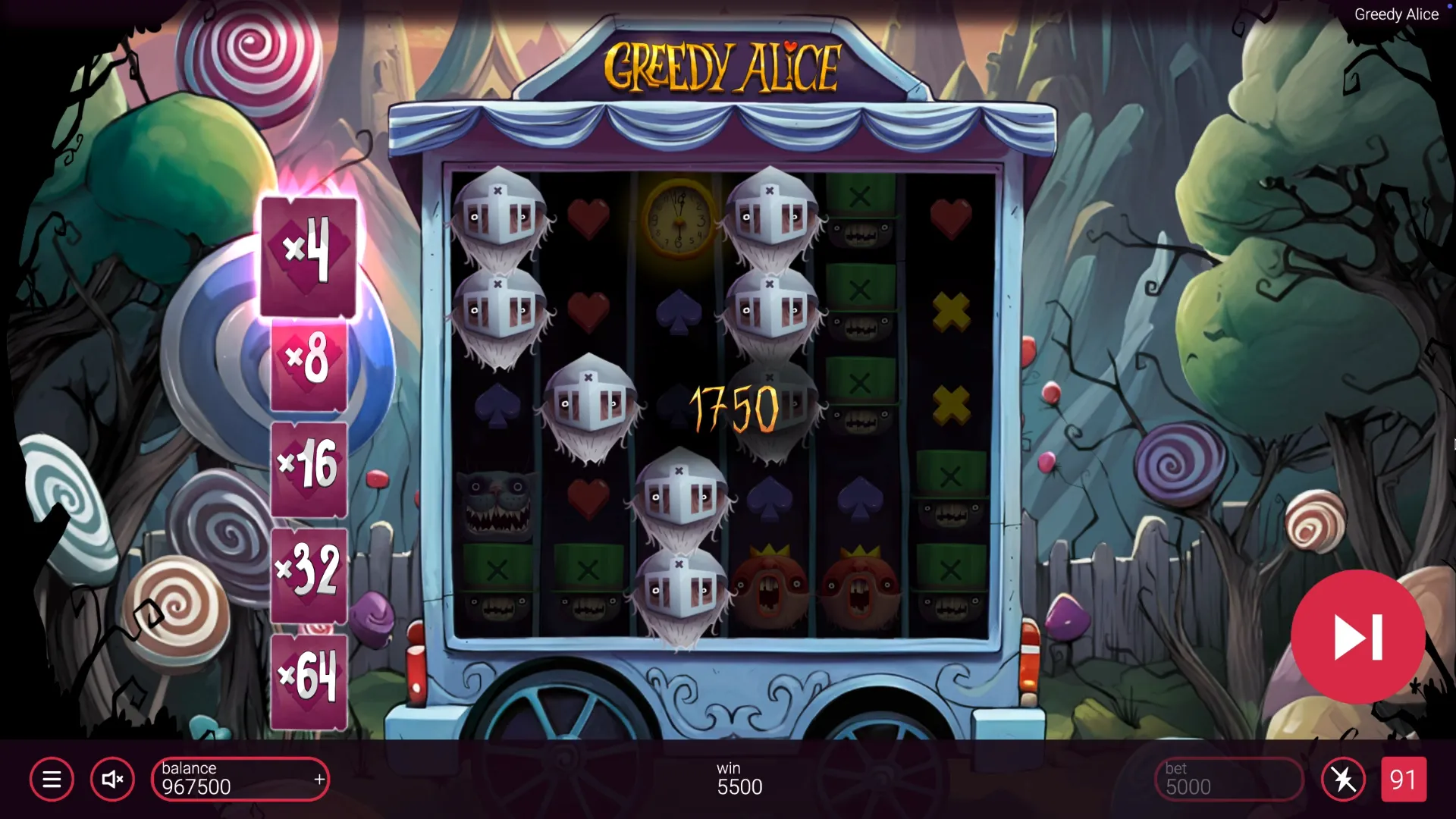 Slot Greedy Alice Tactics