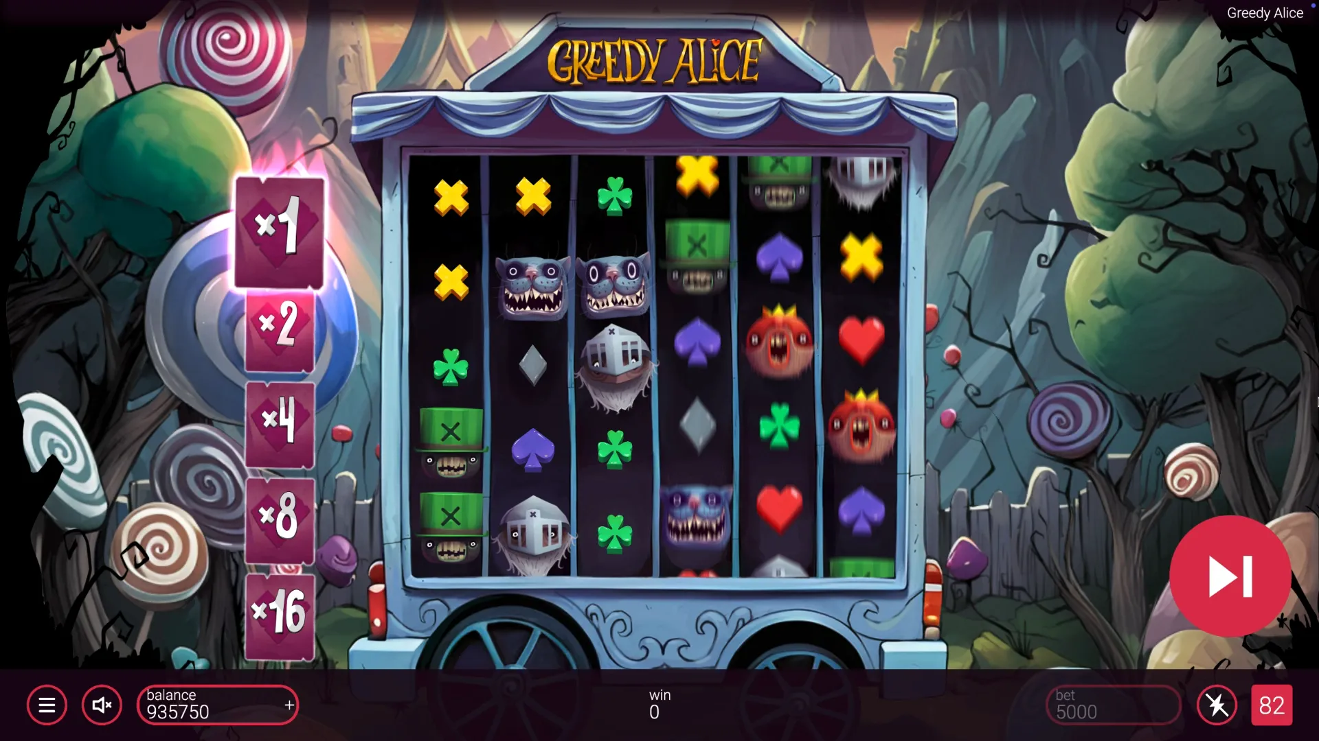 Greedy Alice registration
