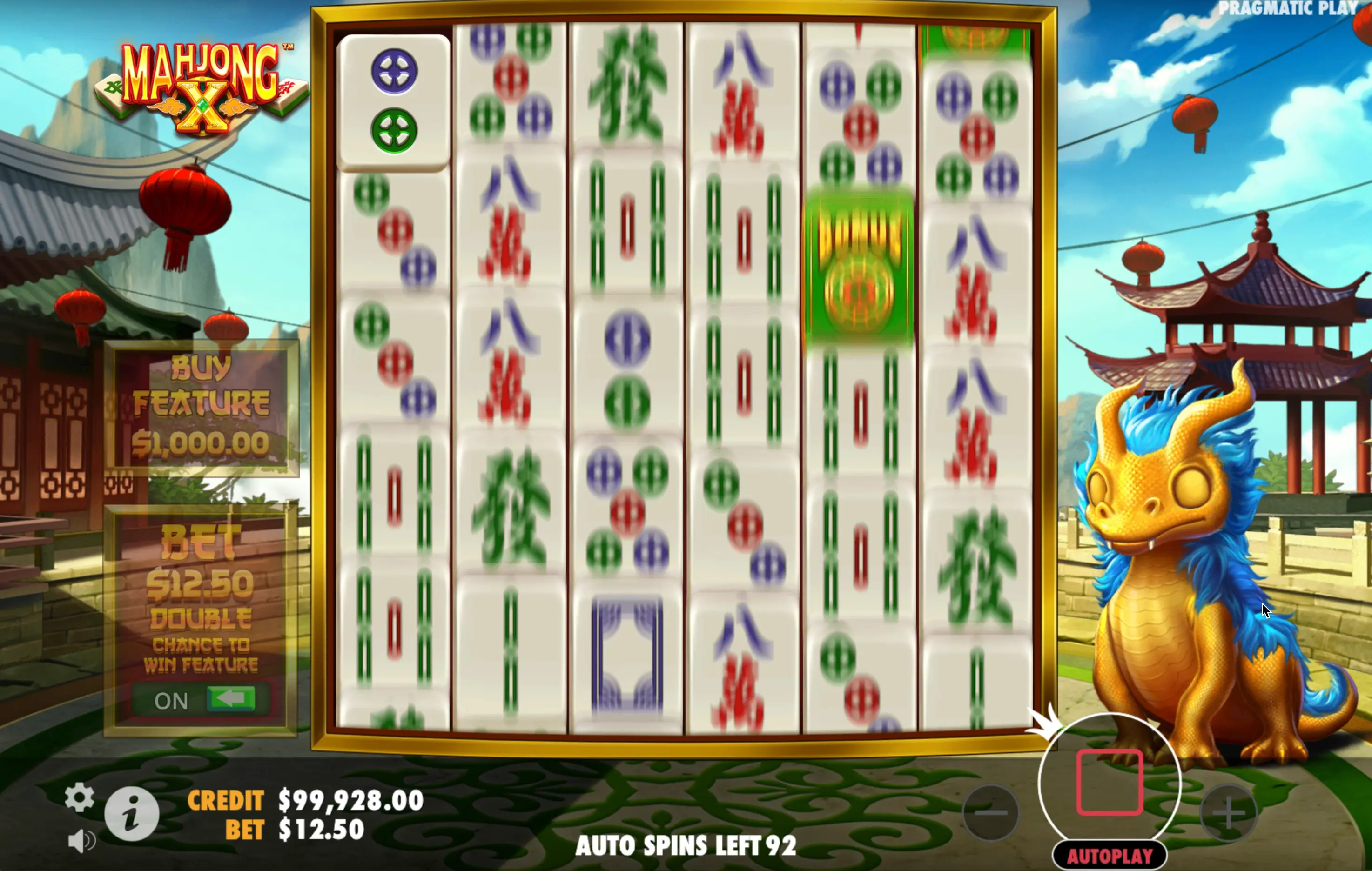 Mahjong X slot registration