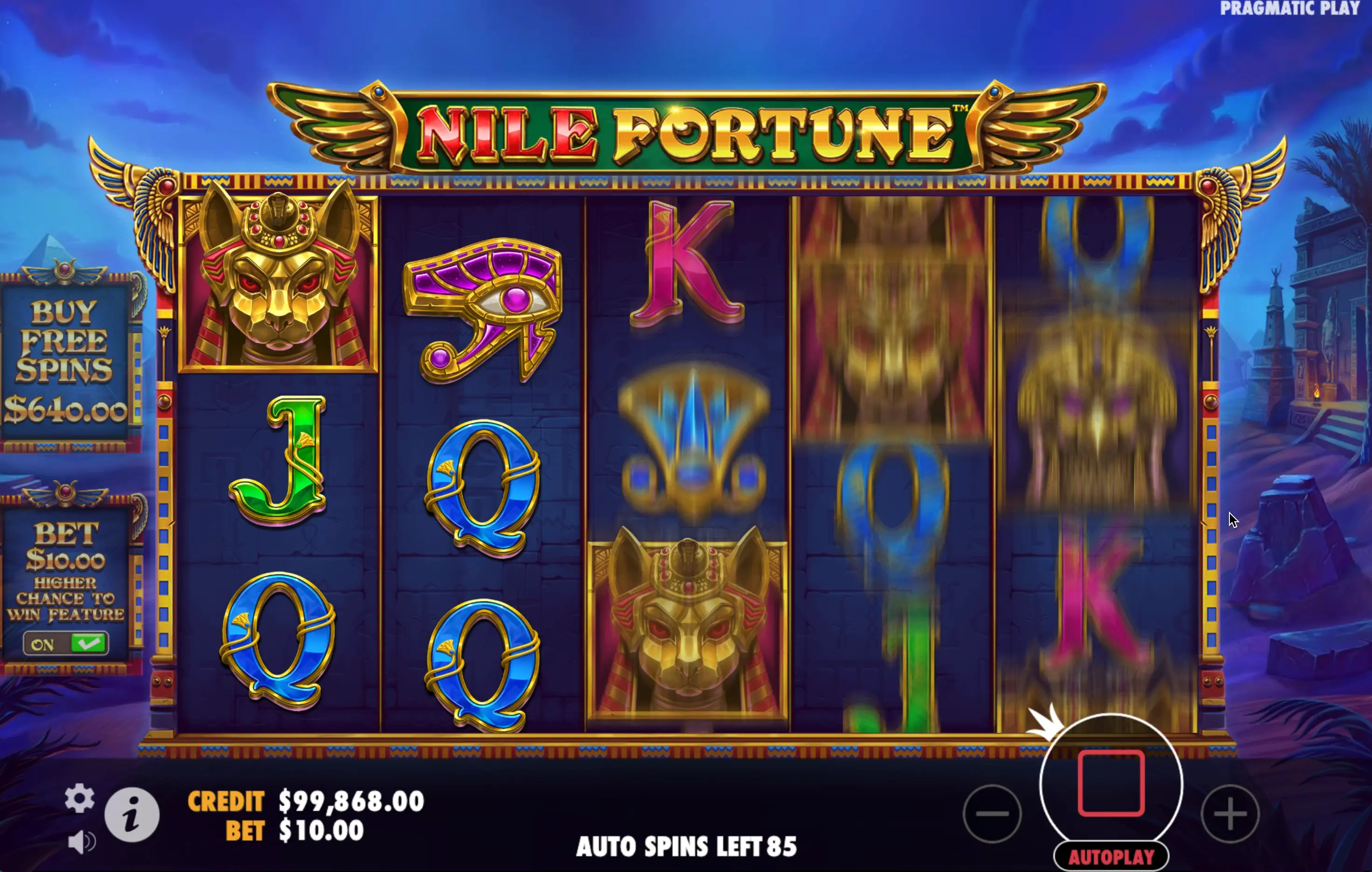 Game for money Nile Fortune