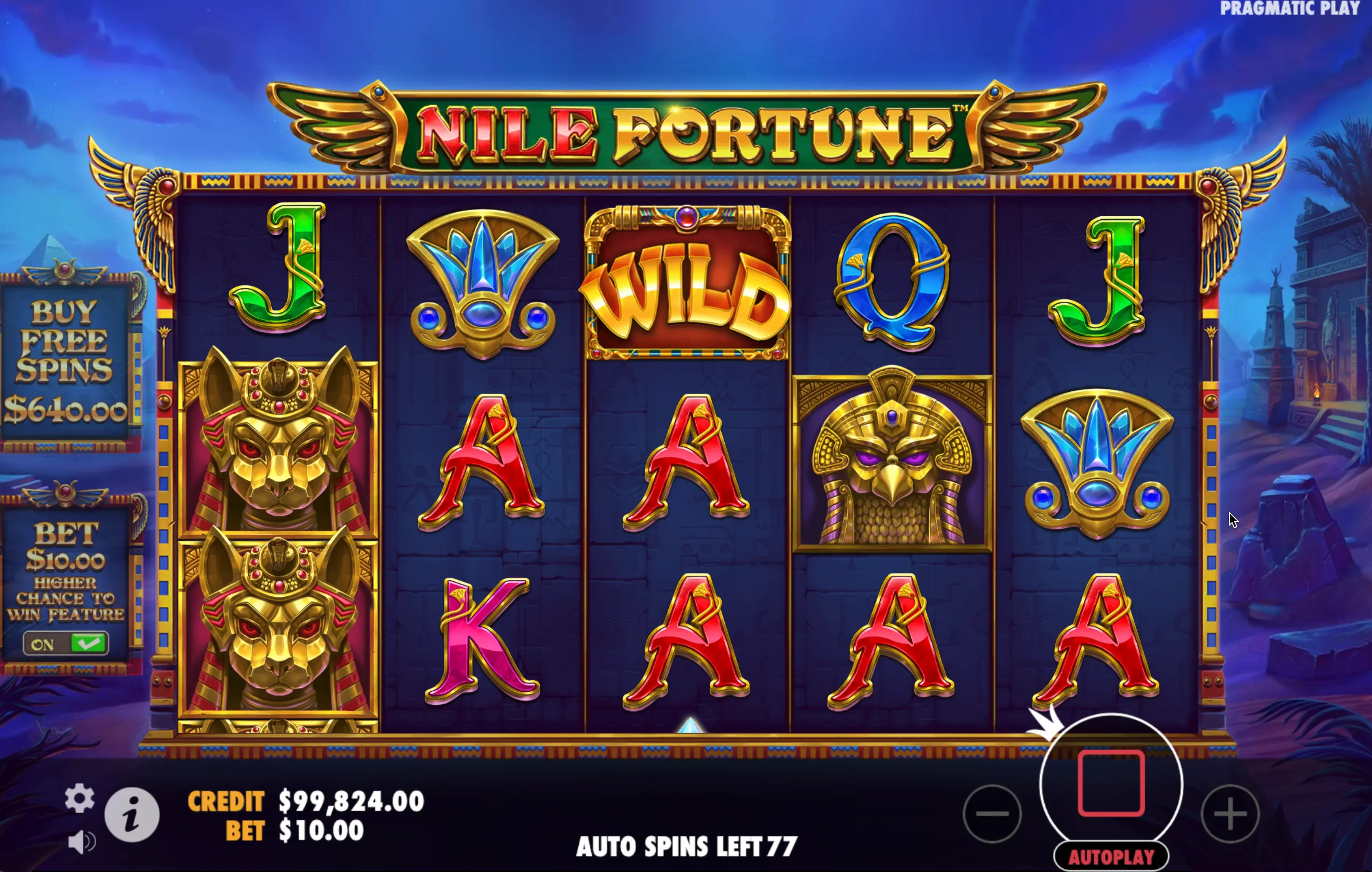 Nile Fortune play free