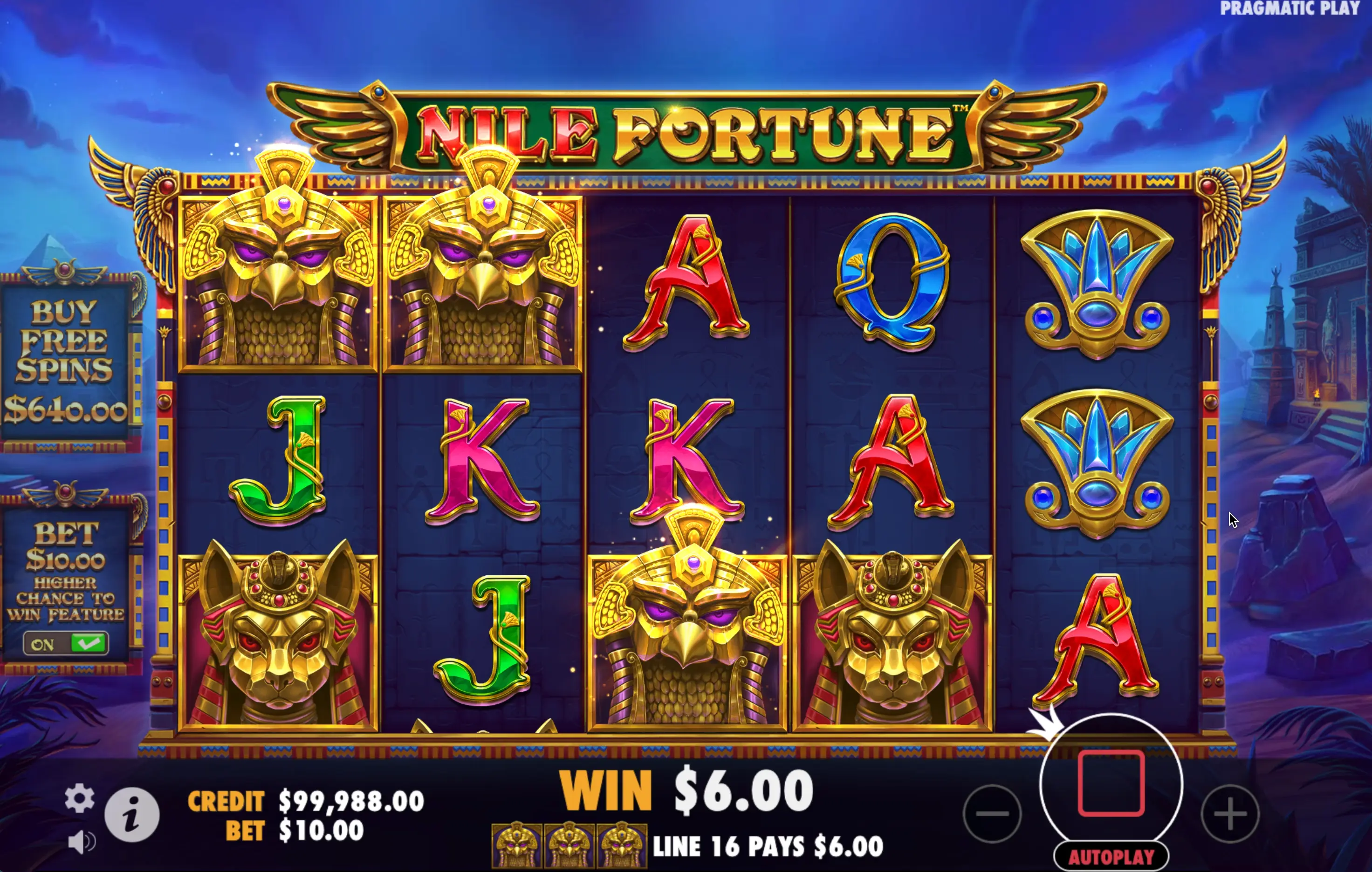 Nile Fortune game