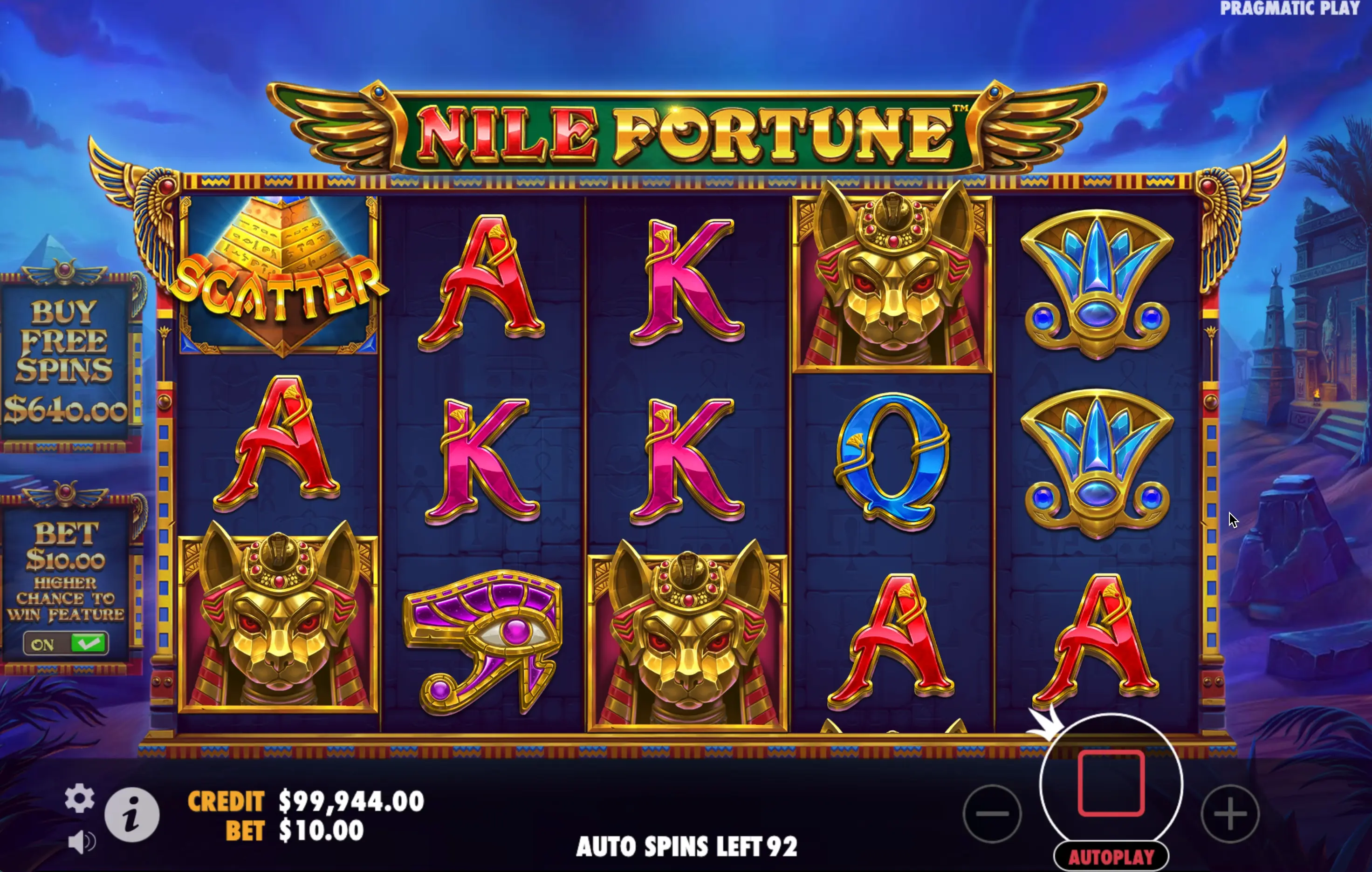 Nile Fortune game site