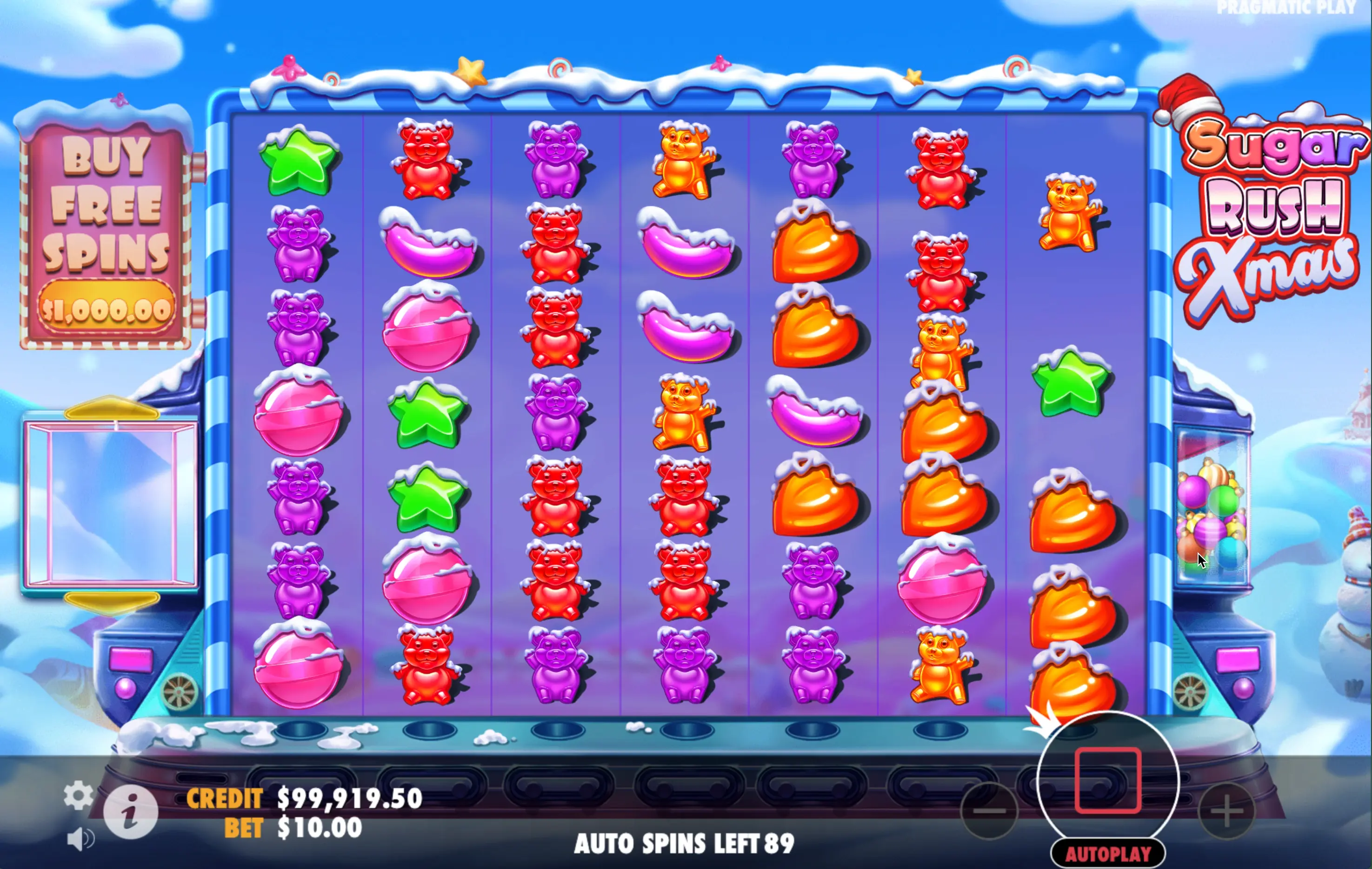 Sugar Rush Xmas earning strategy