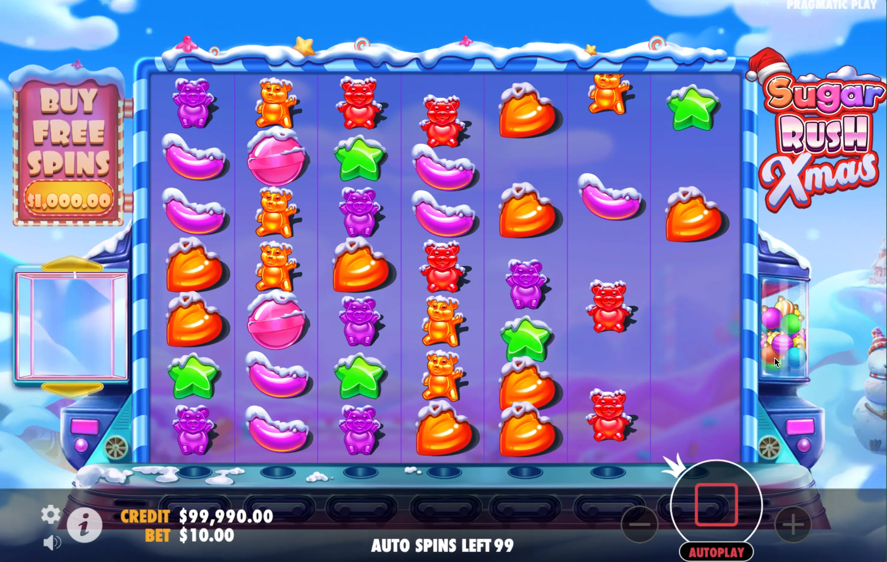 Sugar Rush Xmas slot for money