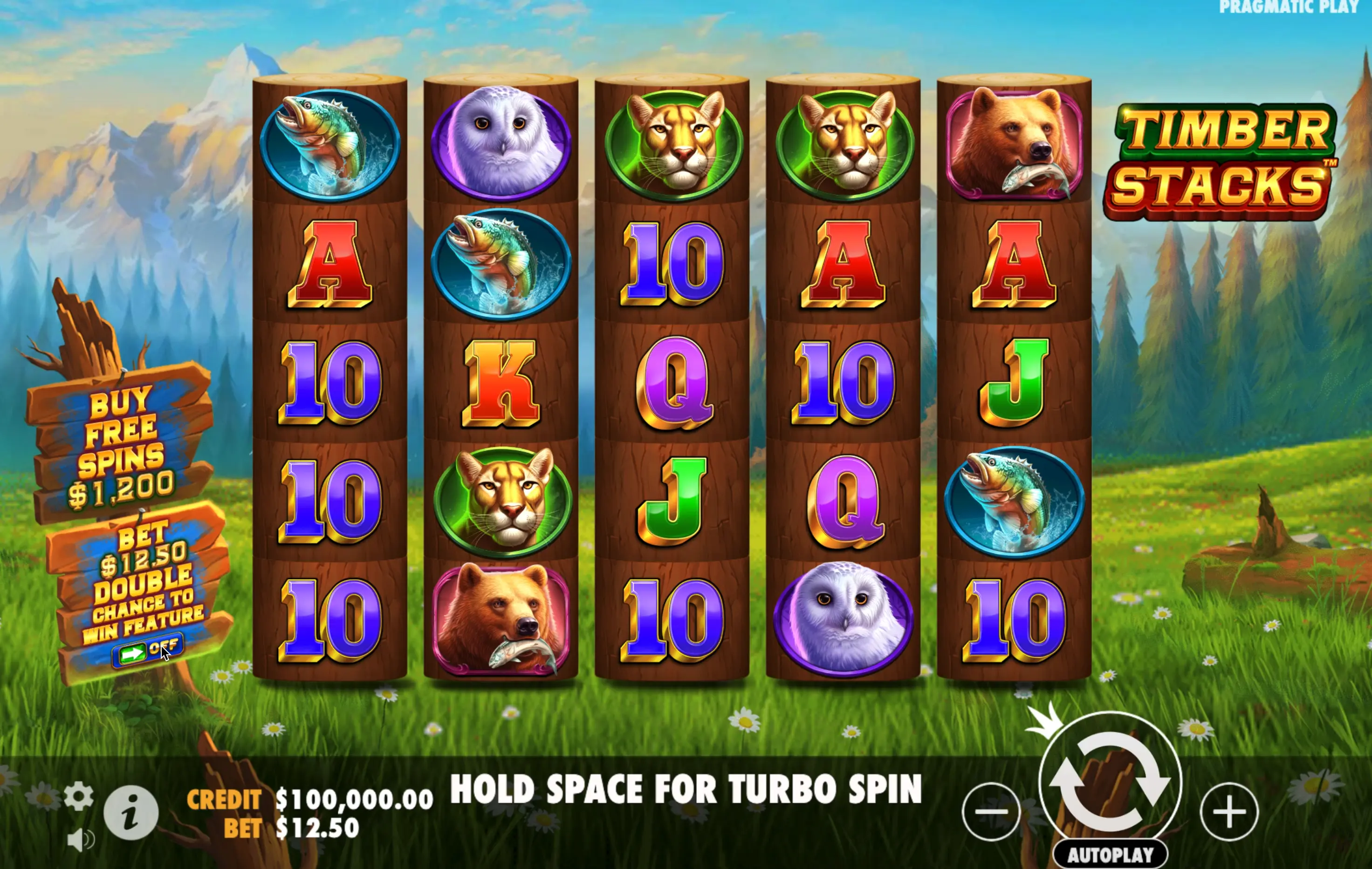 Timber Stacks slot for money