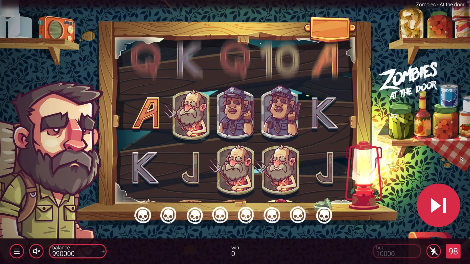 Zombies At The Door slot for money